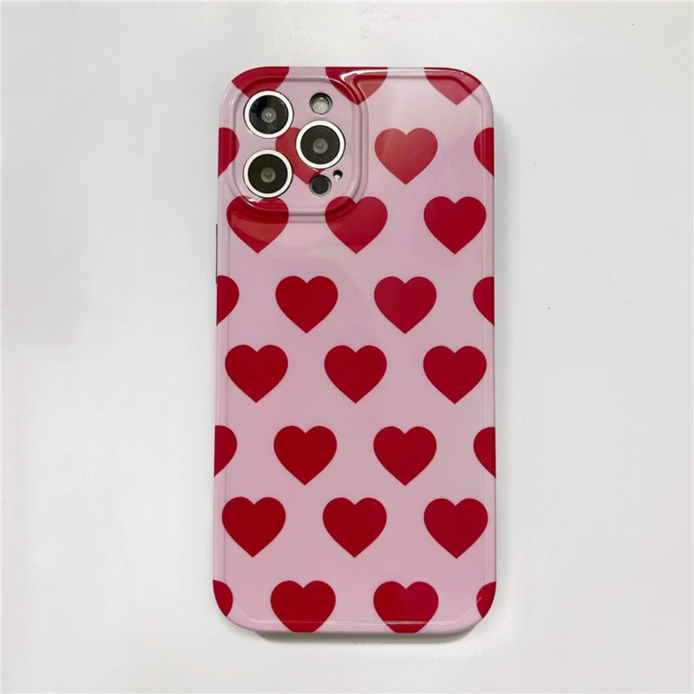 Iphone XR ,Pink Love Mobile Phone Case For Iphone XR